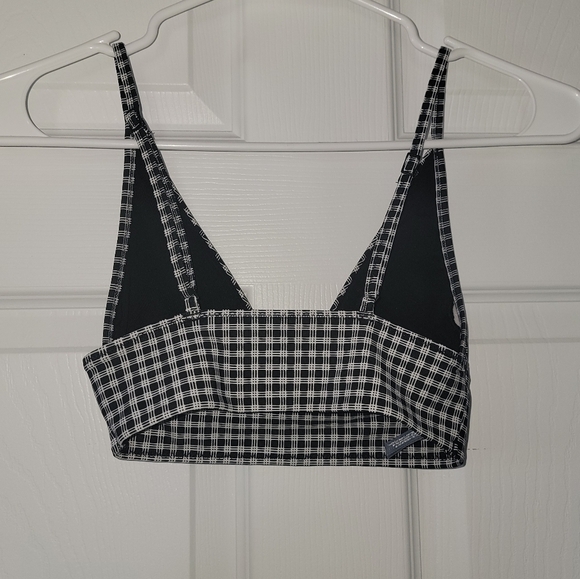 Aerie Bikini Top Plaid - Picture 5 of 6